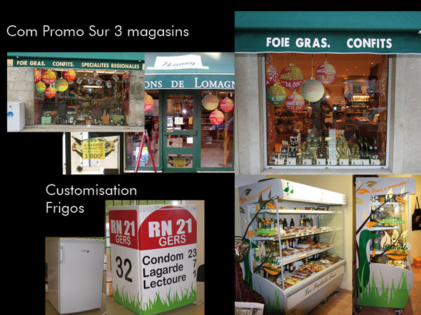 Custumisation magasin, décoration magasin