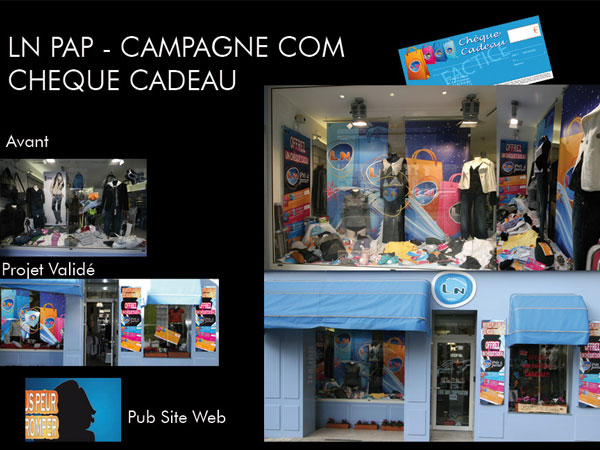 Communication chéque cadeau