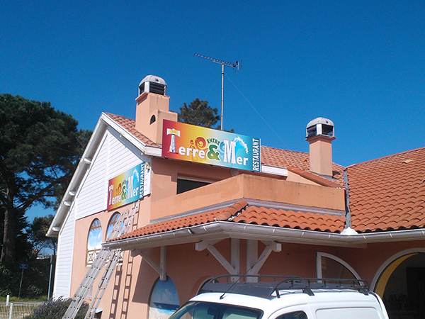  stickers exterieurs, relooking magasin